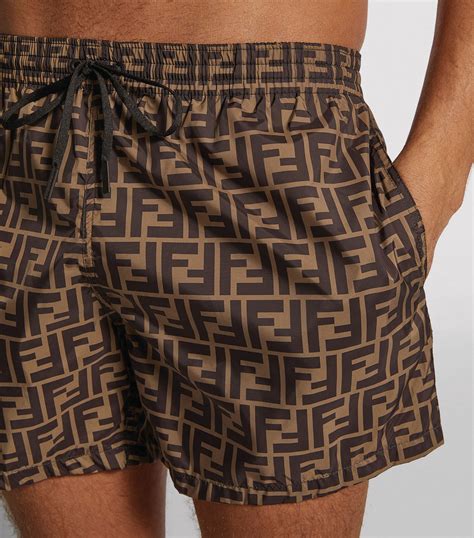 mens fendi swim shorts